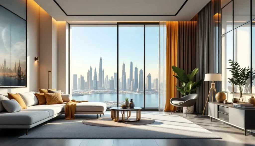 Residents enjoying modern amenities in a Dubai short-term rental community – Dubai Short-Term Rentals.