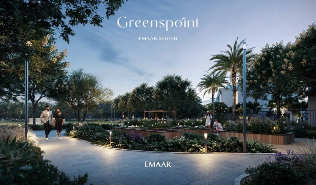 Zones de promenade à Greenspoint à Emaar South