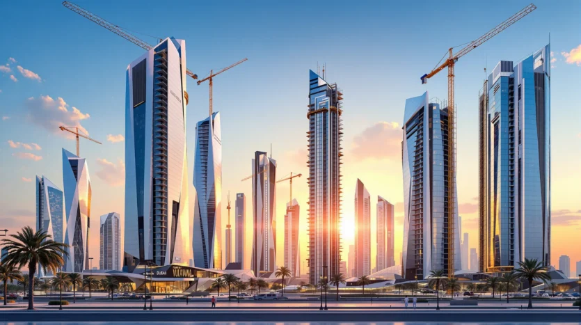 Propriétés modernes sur plan à Dubaï présentant une architecture de pointe et des développements innovants – Off-Plan Properties Dubai.