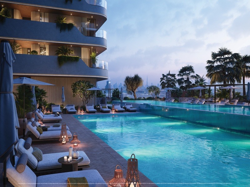 The Mural by Beyond Infinity pool