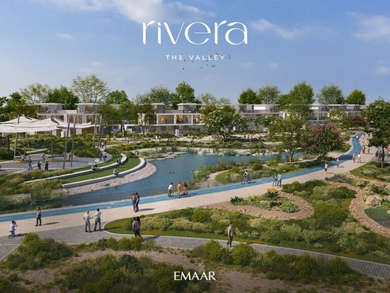 Rivera At Valley by Emaar Landscape banner