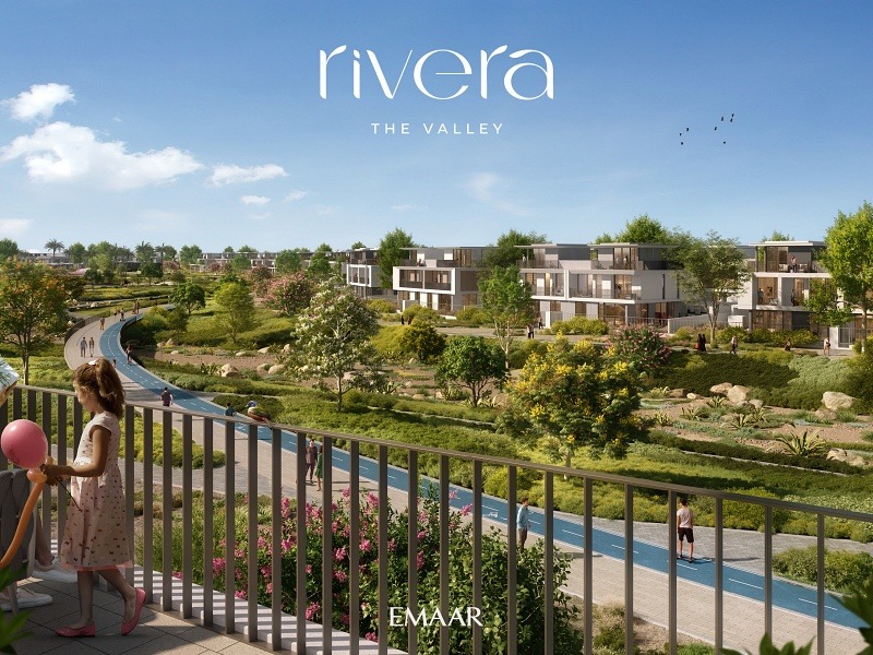 Rivera at The Valley by Emaar Green Area