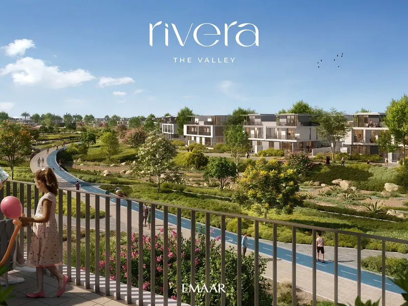 Rivera at The Valley by Emaar Green Area