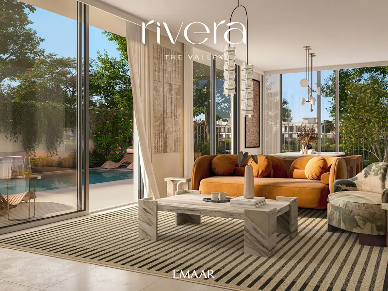Rivera by Emaar Livingroom