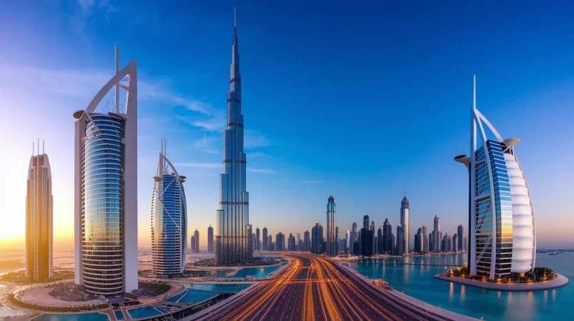 Panoramic Dubai skyline illustrating seasonal trends for buying and selling real estate - West Gate Dubai insights.