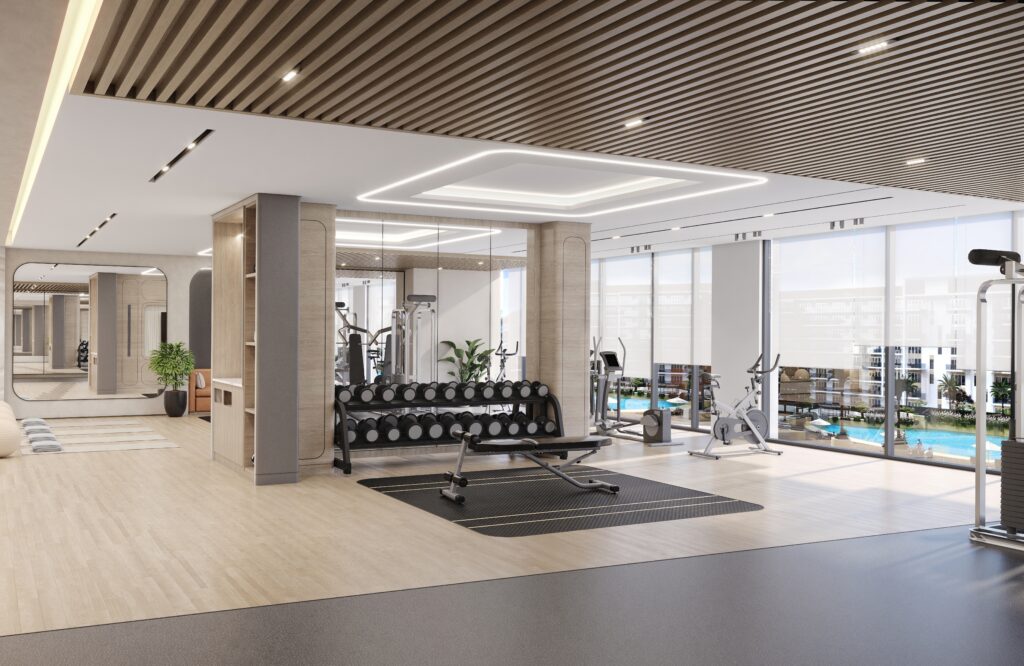 Azizi Milan Fully Equipped Gym