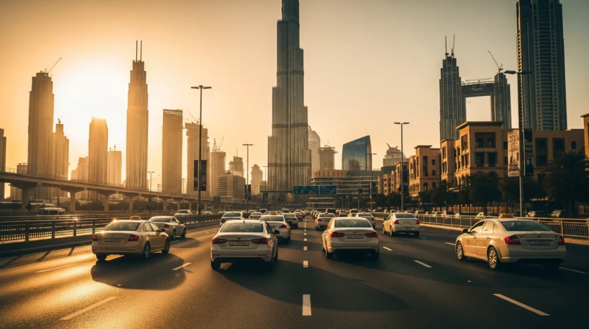 Traffic flow in Downtown Dubai - A consideration when living in the area