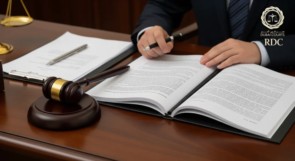 Legal action for non-payment of rent at Dubai's RDC