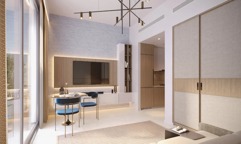 Modern Spacious Living Showing in Azizi Milan Dubailand