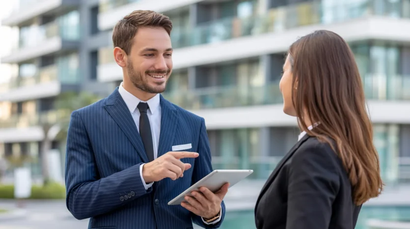 West Gate Dubai property management expert assisting a client to make their rental stand out.