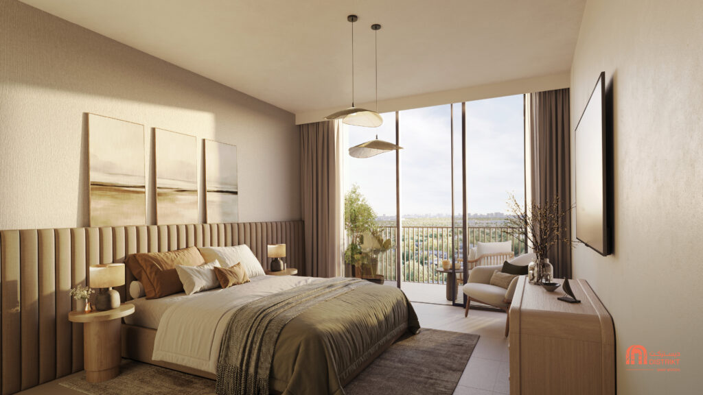 DISTRIKT Ghaf Woods_2BD Bedroom