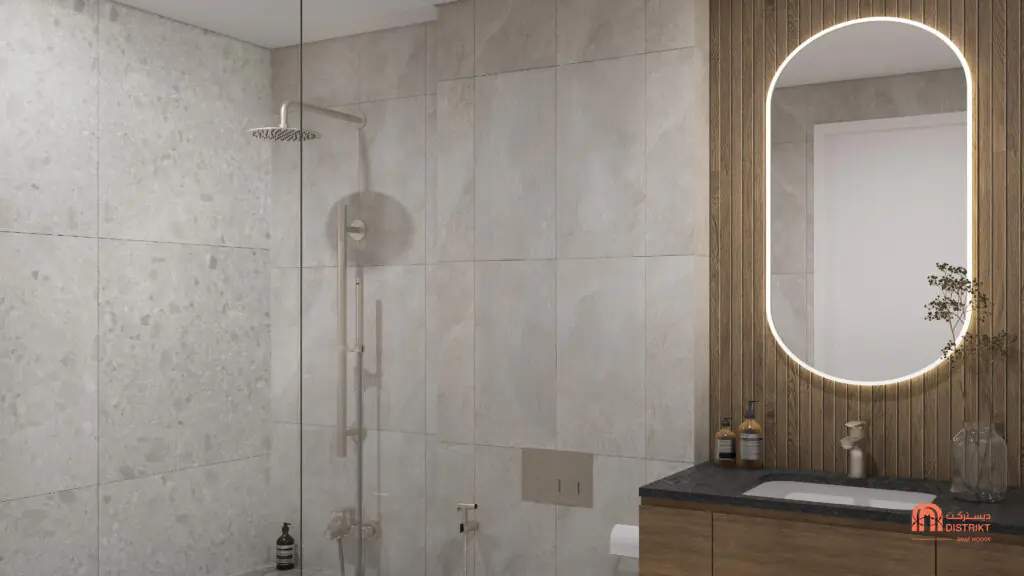 DISTRIKT Ghaf Woods_Baño Horizonte_Oscuro por Al Futtaim