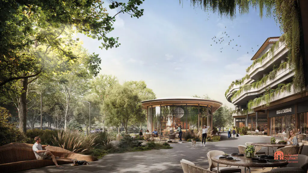 Compras y restaurantes en Distrikt by Majid Al Futtaim