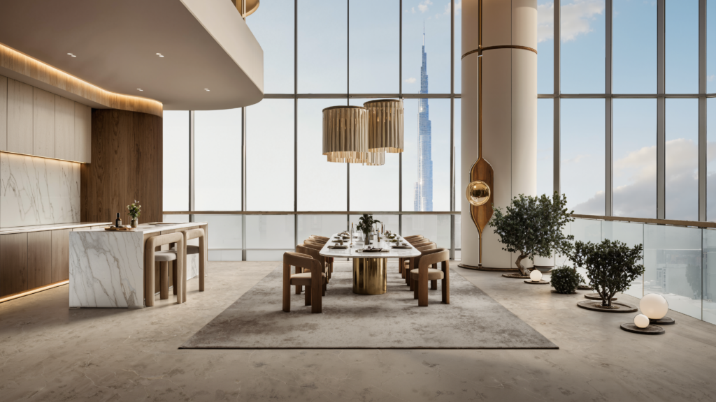DWTN Residences MAISON AMIS PRIVATE DINING AREA