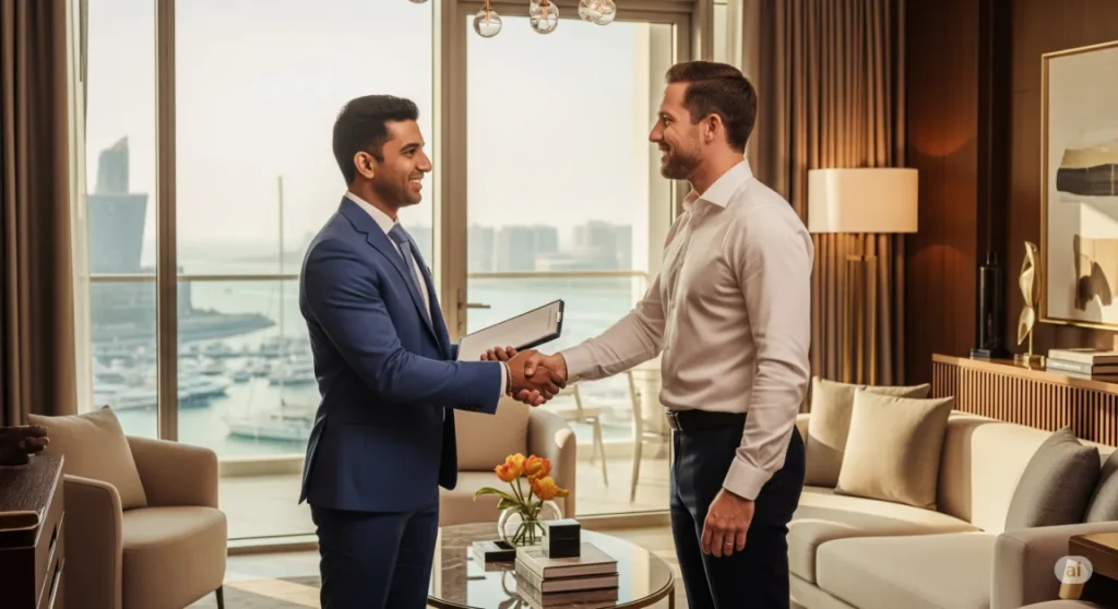 The Westgate Dubai property management team providing expert service and ensuring a profitable, hassle-free investment for property owners.