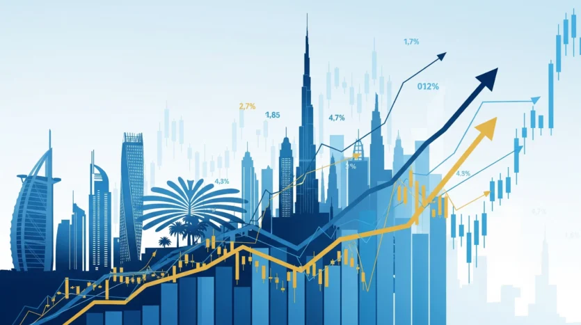 Visual representation of D33's economic impact on Dubai real estate investment and market growth.