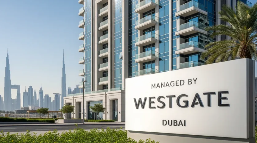 A luxury Dubai property professionally managed by Westgate Dubai, highlighting their expert property management services.