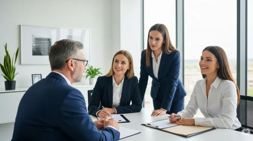 Furnished 2-bedroom Dubai Marina apartment interior