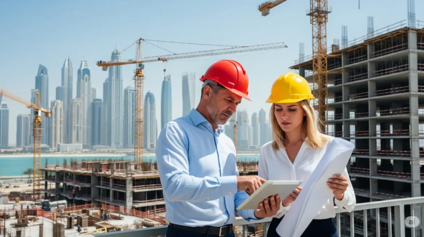 Vetting a developer's track record and construction quality for an off-plan property investment in Dubai.