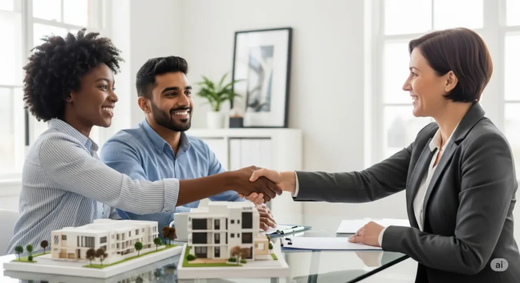 West Gate Dubai property management experts assisting clients with their off-plan real estate investments.
