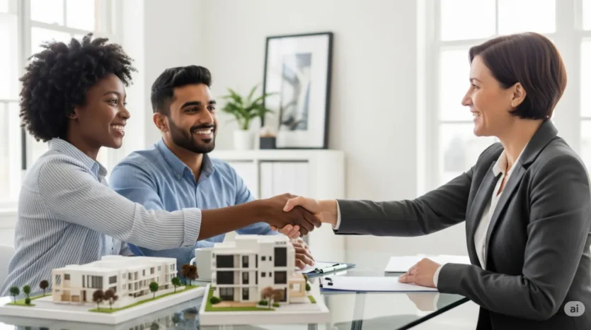 West Gate Dubai property management experts assisting clients with their off-plan real estate investments.
