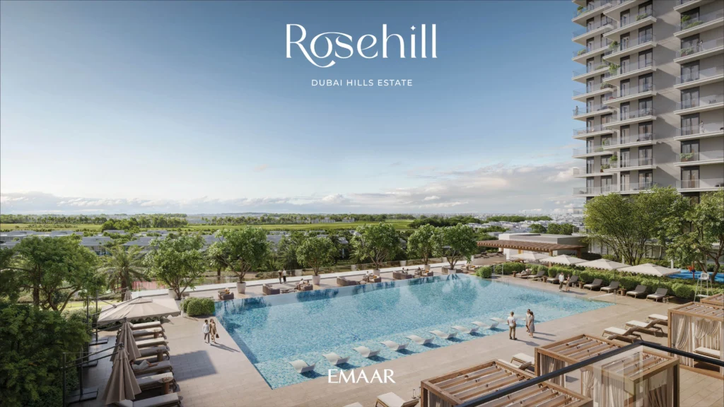Swimming Pool in Rosehill at Dubai Hills Estate