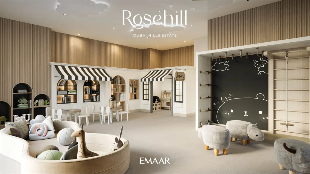 Rosehill by Emaar at Dubai Hills Estate Play Room