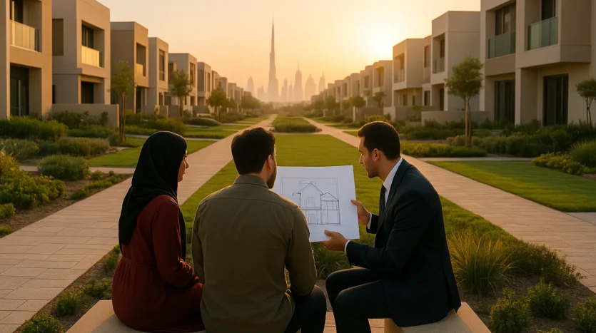 Islamic home finance in Dubai 2025: Murabaha vs Ijara explained with Dubai neighborhood backdrop