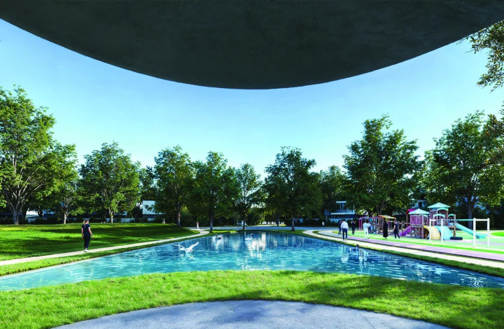 Arada Masaar 3 Pool in forest