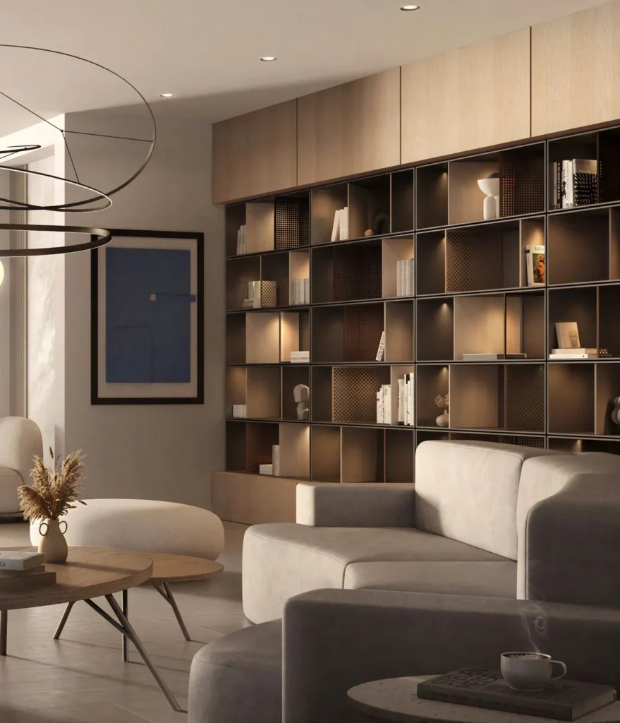 Livingroom At Passo Palm Jumeirah