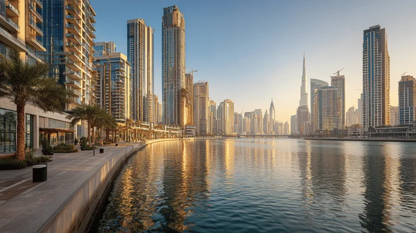 Dubai skyline with modern residences illustrating post‑handover payment plan options in 2025