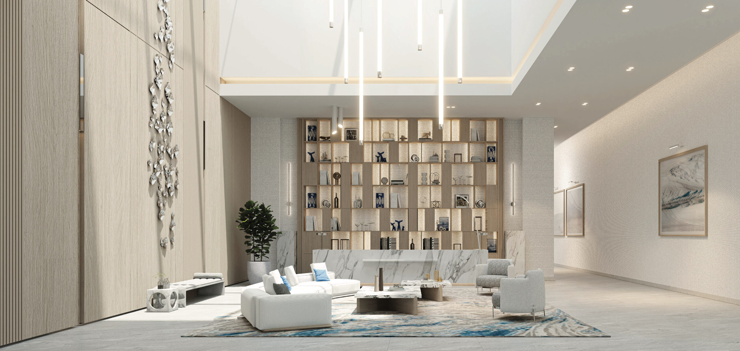 Upper House Logo - White