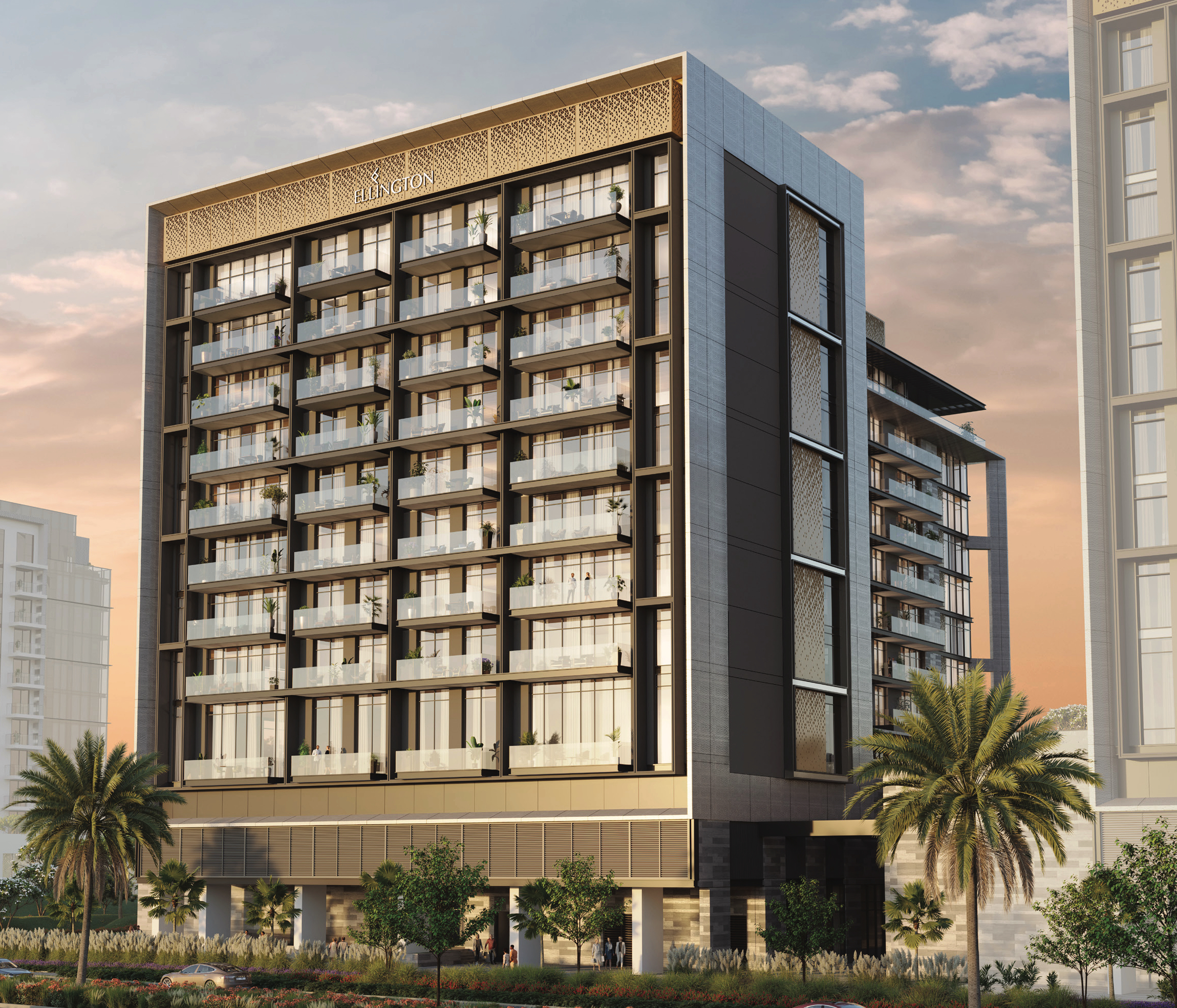 Upper House Logo - White