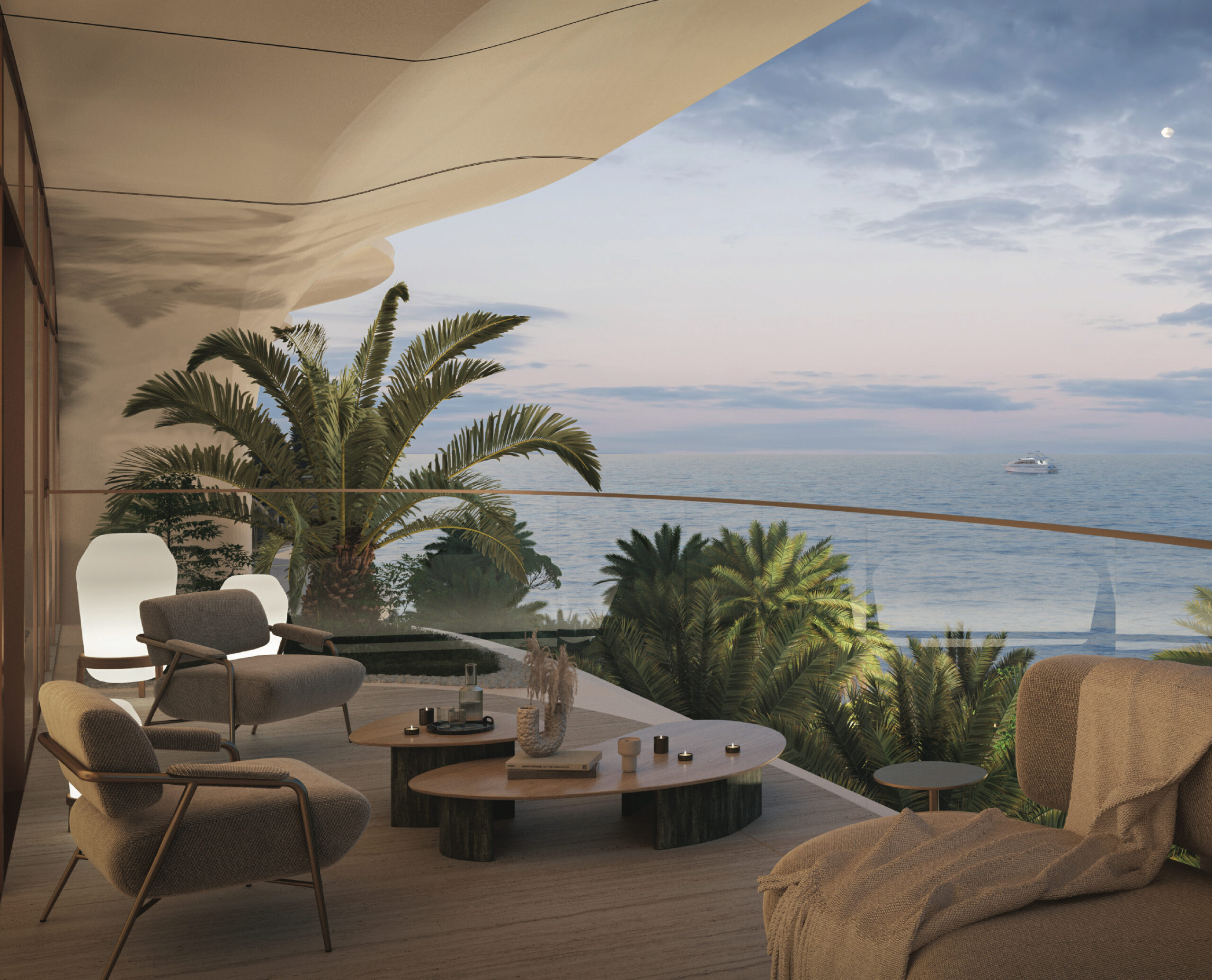 Ocean House Palm Map