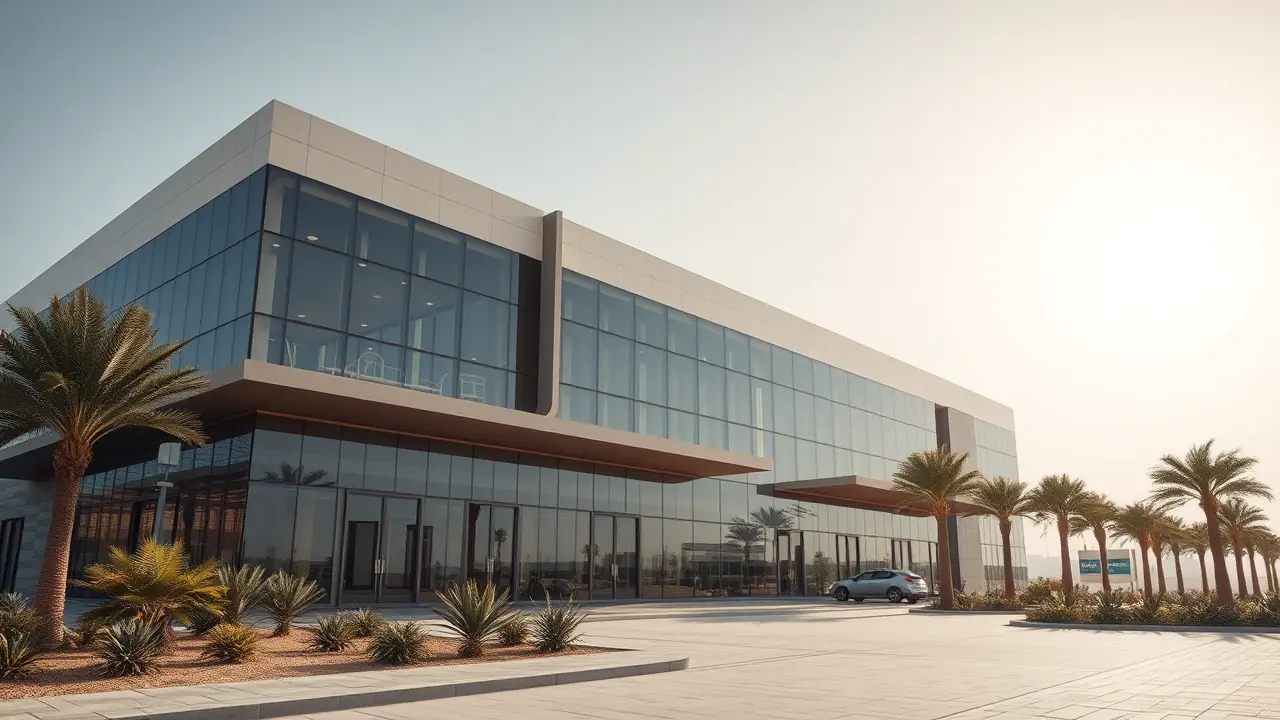 Bâtiment commercial Dubai Silicon Oasis