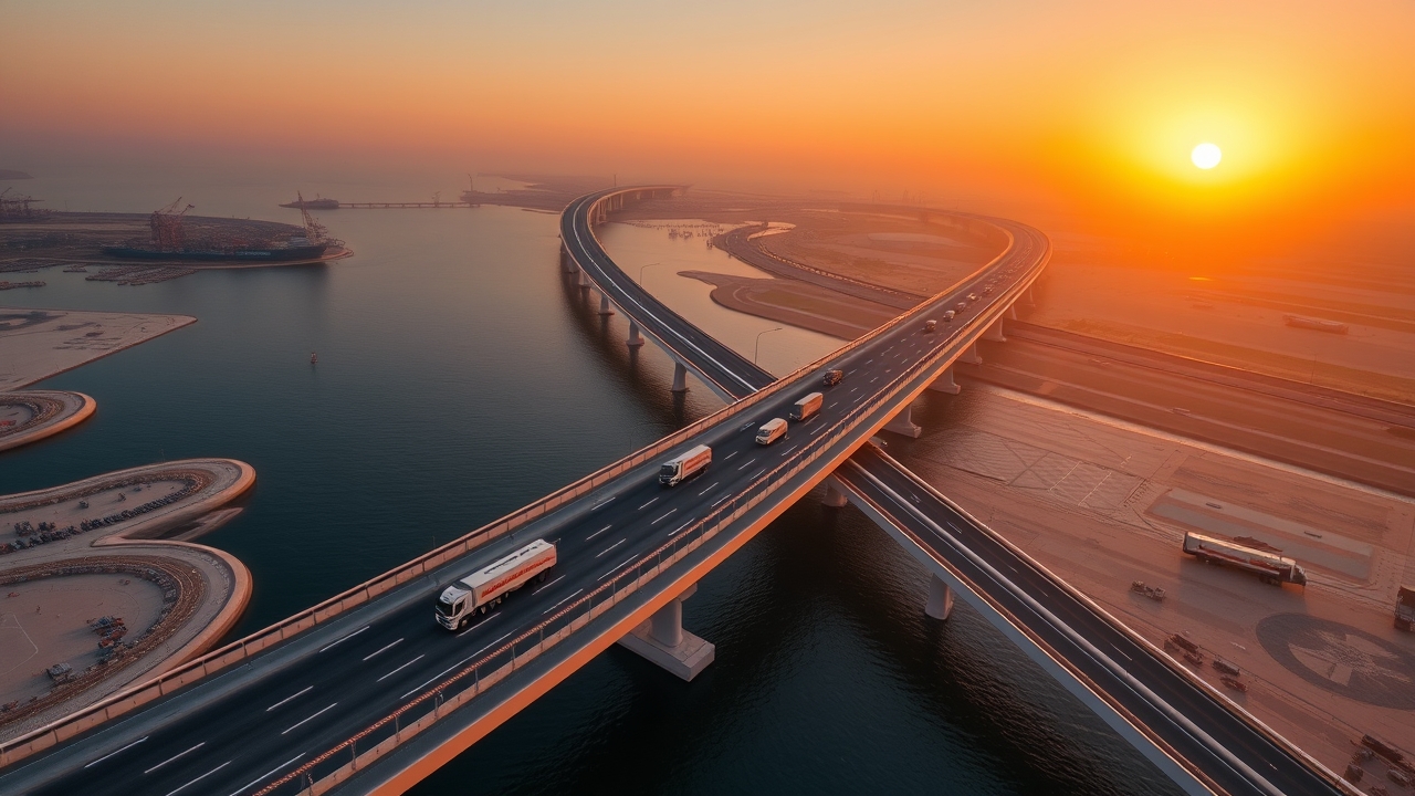 Dubai Logistics Corridor linking sea and air ports
