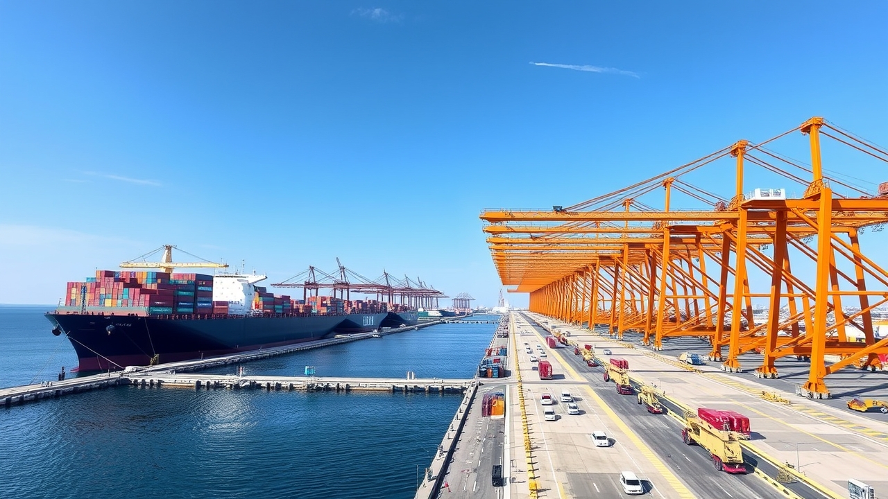 Jebel Ali Port and JAFZA industrial operations