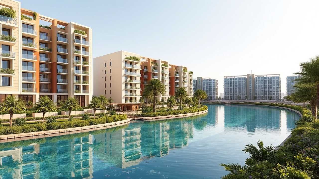 Residential apartments near Dubai South logistics hub