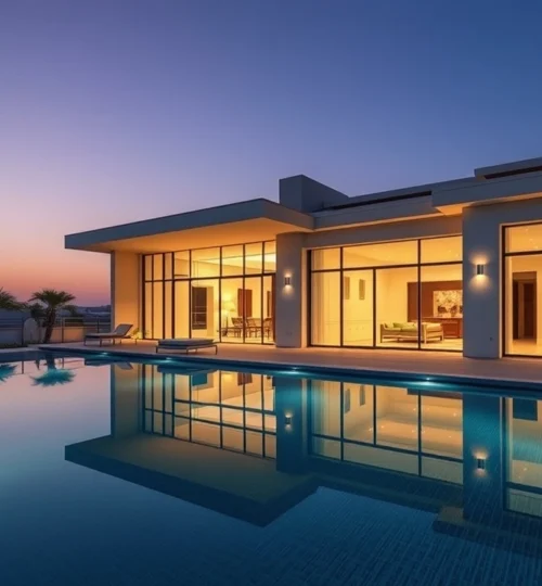 A luxury modern apartment interior showing how to Increase Property Valuation Dubai.