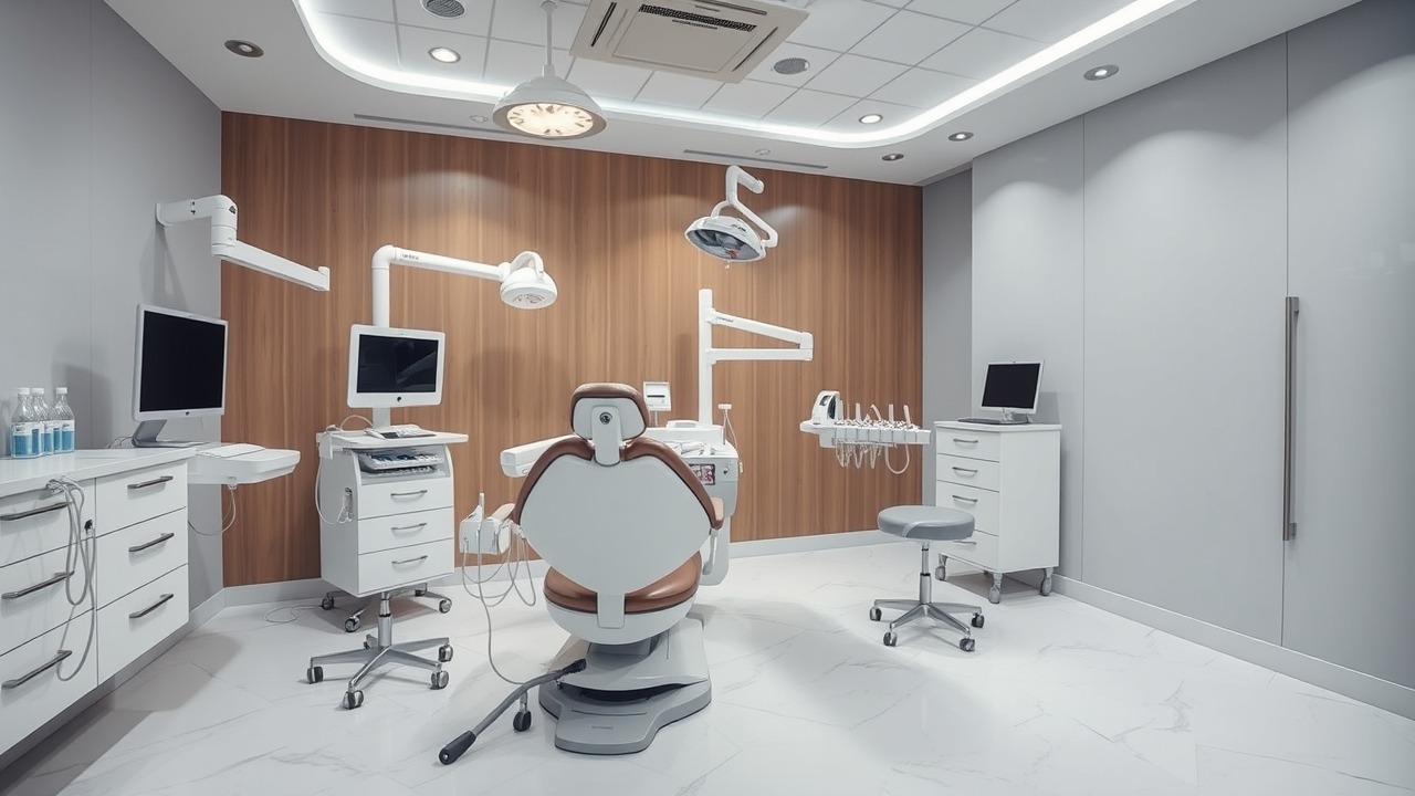 Advanced dental operatory in Dubai healthcare facility