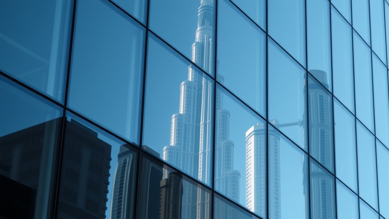 Modern architecture in Dubai reflecting the stability of the UAE economy.