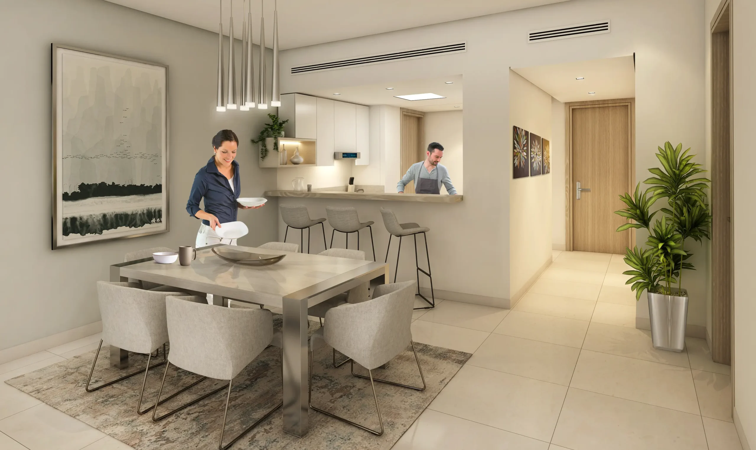 Ajmal Makan City Blue Waves - Image 12