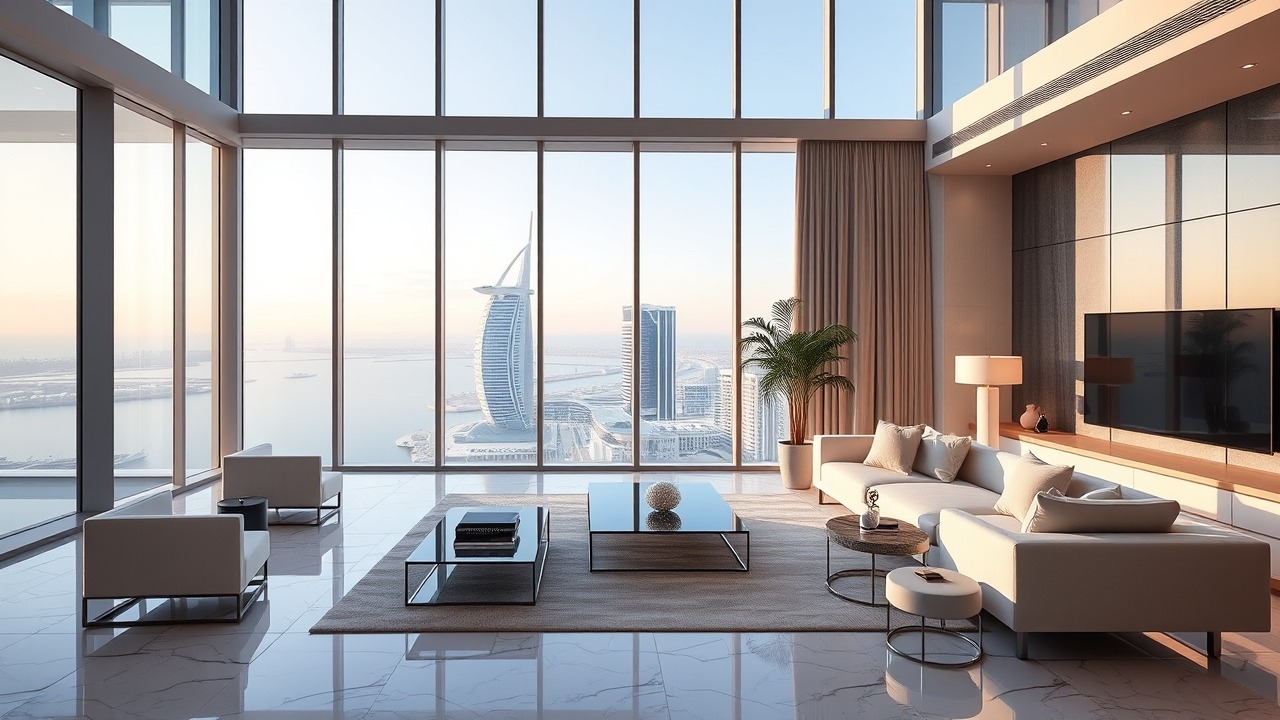 Luxury Dubai Penthouse Interior Design
