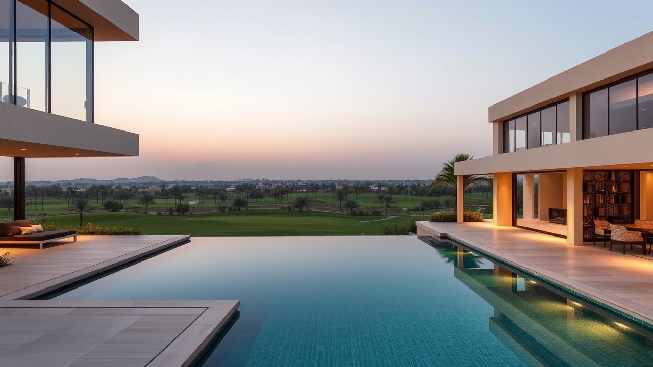 Dubai Hills Estate Golf Course Villa