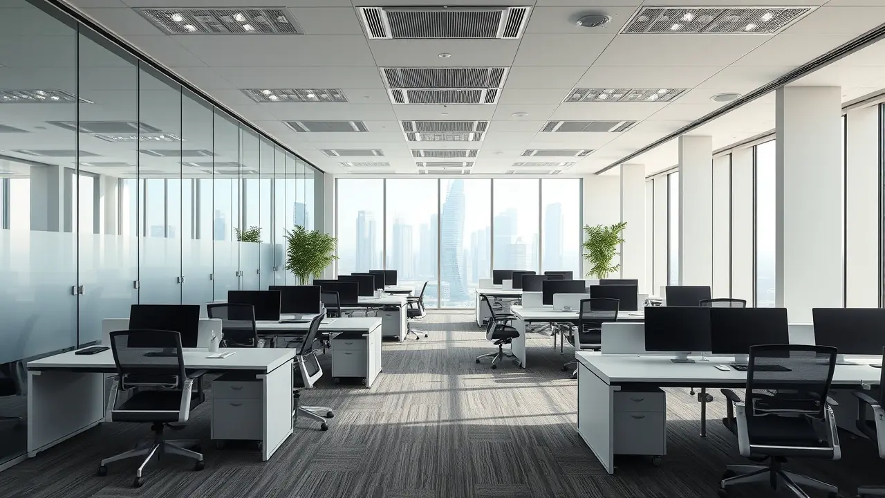 Espaces de bureaux modernes et aménagés au DIFC Dubaï