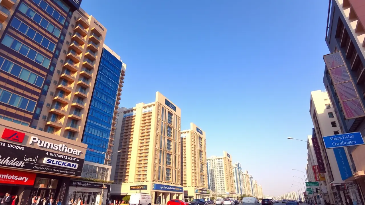 Gratte-ciel commerciaux de Business Bay, Dubaï
