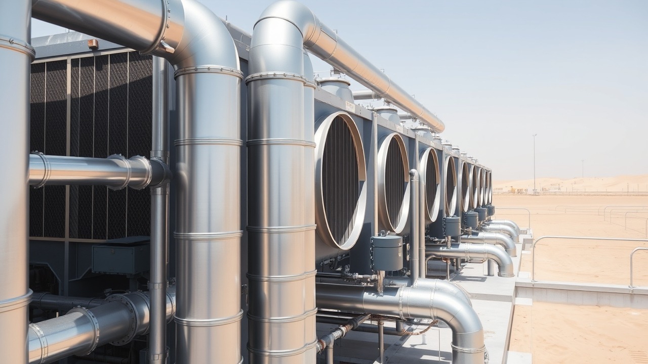 District cooling infrastructure in Dubai