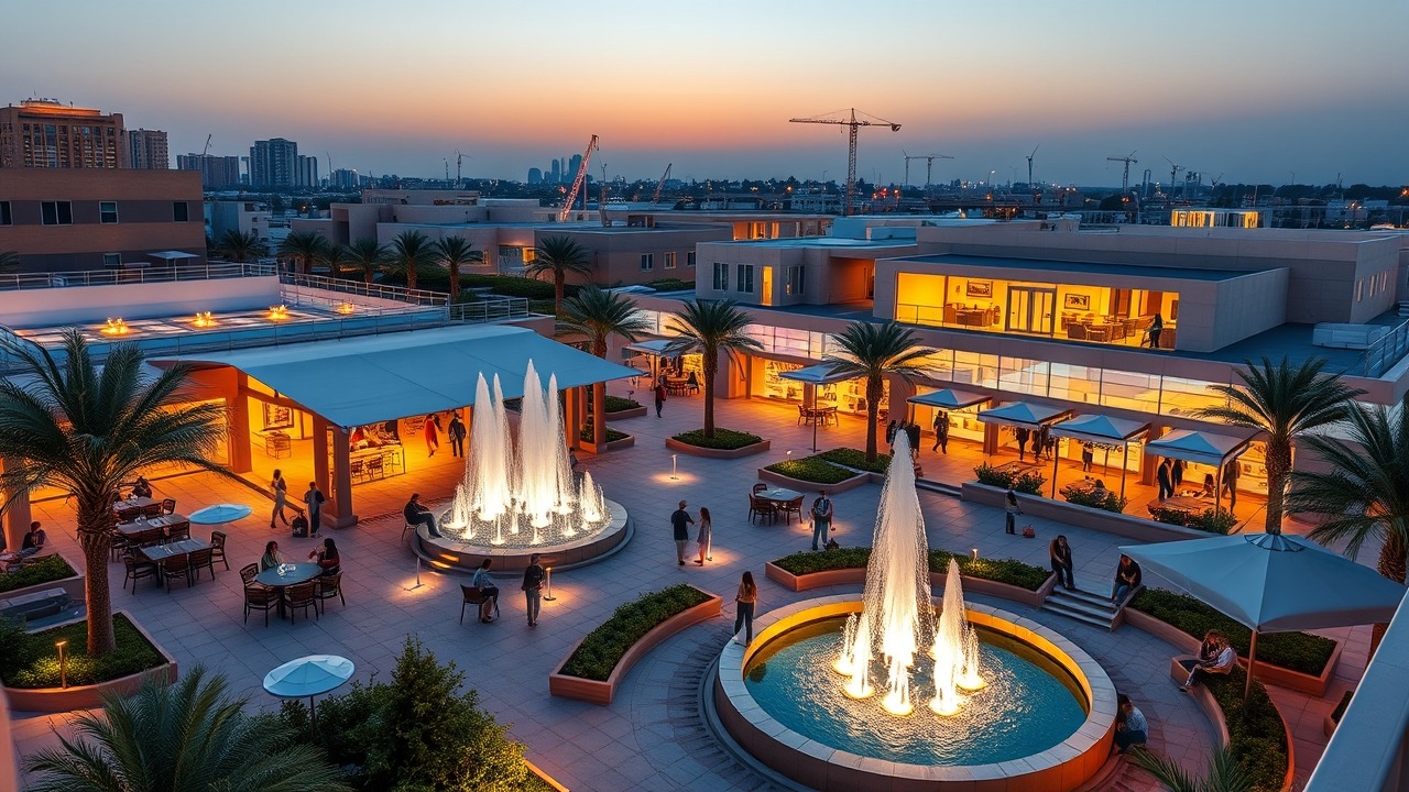 Community lifestyle and modern amenities in Dubai real estate