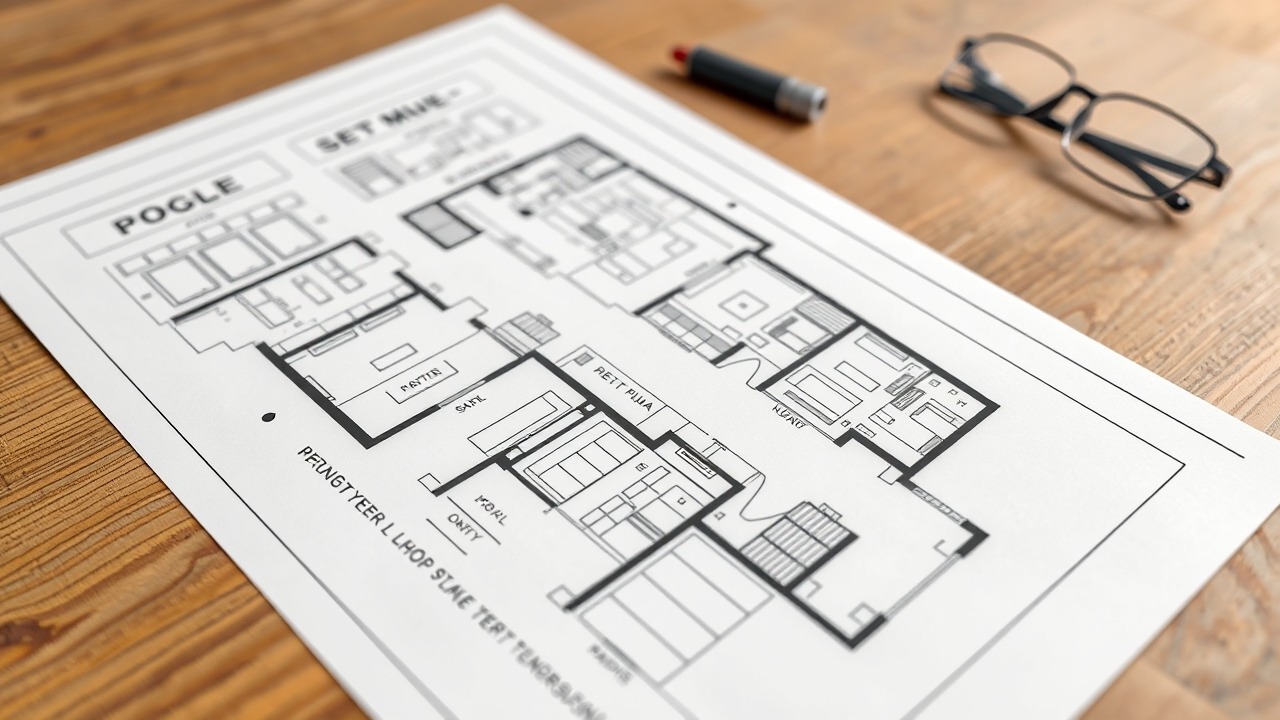 План торгового помещения и 3D-визуализация дизайна.