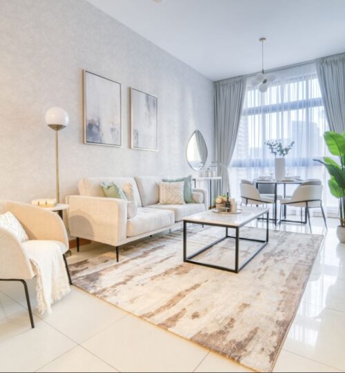 Furnished | Marina and Boulevard View | Balcony